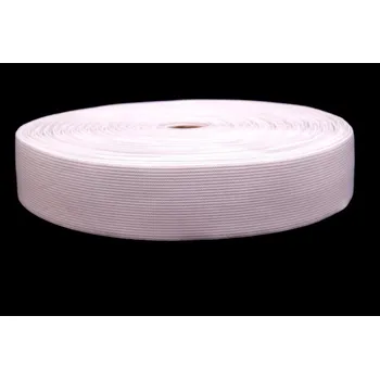 Textilní guma Pruženka hladká tkaná šíře 4cm (25m/ks)