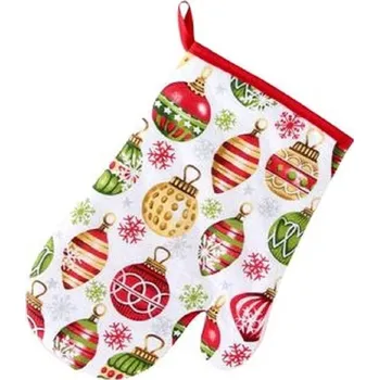 Chňapka Chňapka kuchyňská bavlněná Vánoční s poutkem 26,5 cm - různé vzory