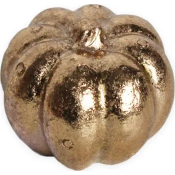umělá květina Dýně polystone zlatá 5 cm