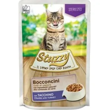 Krmivo pro kočku Schesir S.p.A. Stuzzy Cat kapsa Adult Sterilised krocan 85g