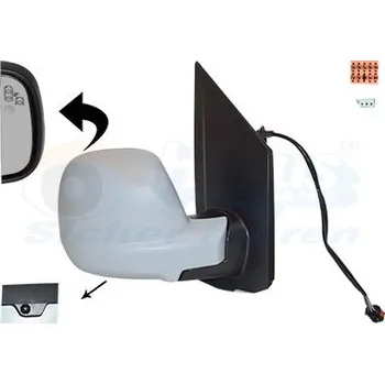 Auto zrcátko Vnější zpětné zrcátko VAN WEZEL 0944828