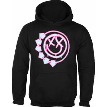 Pánské oblečení mikina s kapucí pánské Blink182 - Six Arrow Smiley - ROCK OFF - BLINKHD02MB - XL