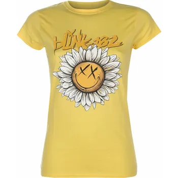 Dámské tričko Tričko metal dámské Blink 182 - Sunflower - ROCK OFF - BLINKTS14LY - XL