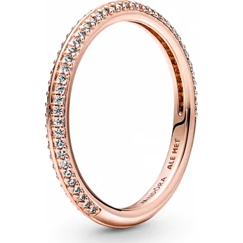 Prsten PANDORA ME pozlacený prsten se zirkony 189679C01-50