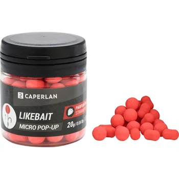Boilies CAPERLAN Plovoucí boilies Likebait pop up 20 g Jahoda 20g