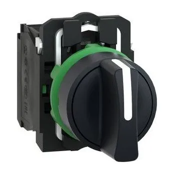 vypínač XB5AD33 Ovládač otočný se zámkem - 3 polohy, 2 Z - černý