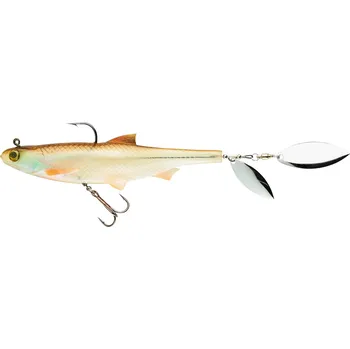 Umělá nástraha CAPERLAN Nástraha Shad s lopatkou Roachspin 150 Gardon ŠEDÁ