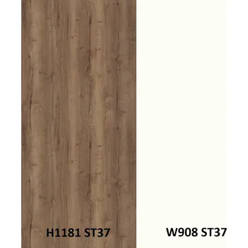 Kuchyňská pracovní deska Zástěna H1181 ST37/W908 ST37 4100/640/9,2 (Zástěna H1181 ST37/W908 ST37 4100/640/9,2)