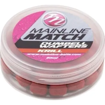 Návnadová surovina MAINLINE - Wafters Dumbell Match Red Krill 8 mm 50 ml