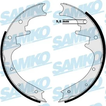 Brzdová čelist Sada brzdových čelistí SAMKO 88990