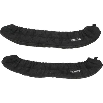 OXELO Chránič na nože bruslí černý L ČERNÁ