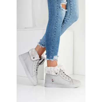 Dámská zimní obuv Cathay moda Zateplené tenisky 3232-5L.G Velikost: 39