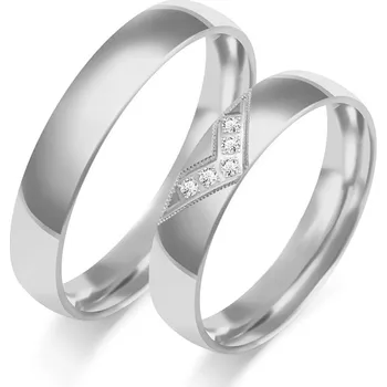 Prsten SOFIA zlatý dámský snubní prsten ZSC-125WWG