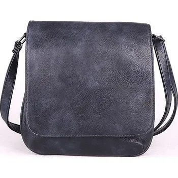 Malá crossbody kabelka ROMINA & CO F21 tmavěmodrá s klopou