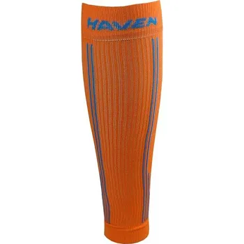 Cyklistické návleky Kompresní návleky HAVEN Compressive Calf Guard EvoTec orange