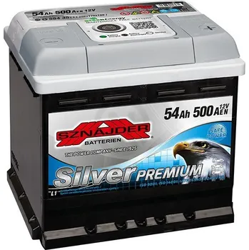 Autobaterie SZNAJDER baterie 12V 54Ah/500A uzavřená Premium