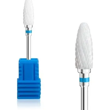 Brusný kotouč Keramická kuželová fréza oblá - modrá