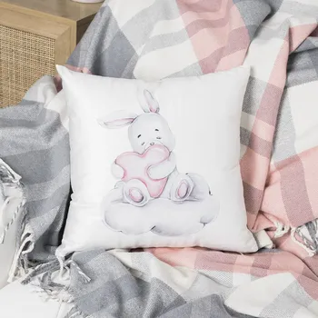 Povlak na dekorativní polštářek Povlak na polštář Sweet Bunny (ZM)