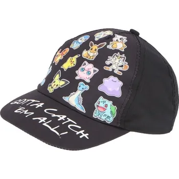 Kšiltovka Kšiltovka Pokémon Gotta Catch černá, vel. 54 Velikost: 54