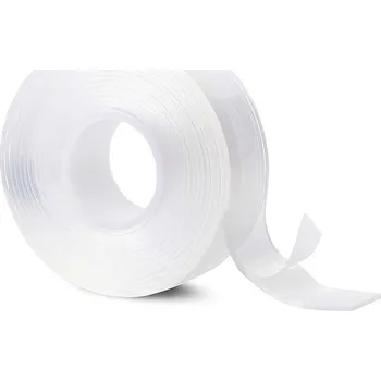 Lepicí páska Verk Oboustranná nano páska silná 30 mm x 5 m transparentní