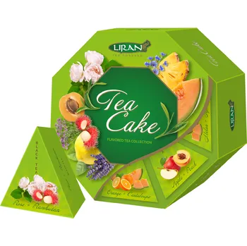 Káva Liran Tea Cake dárkové balení porcovaných čajů 2 g x 80 ks