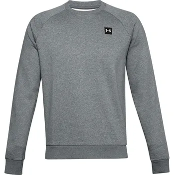 Pánská mikina Under Armour Rival Fleece Crew-GRY 1357096-012 (M)