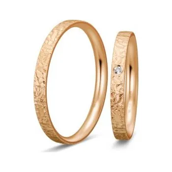 Prsten BREUNING zlaté snubní prsteny BR48/04983RG