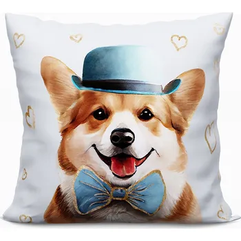 Polštář Polstare s vyplni Corgi 14 (ZM)