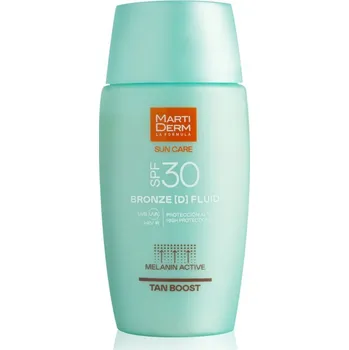 Přípravek po opalování MartiDerm Sun Care Bronze D Fluid opalovací fluid na obličej prodlužující opálení SPF 30 50 ml