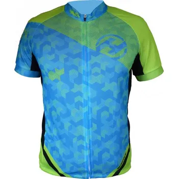 cyklistický dres Dres HAVEN SINGLETRAIL men blue/green