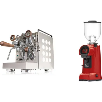 Kávovar Rocket Espresso Appartamento, white, walnut + Eureka Helios 65,…