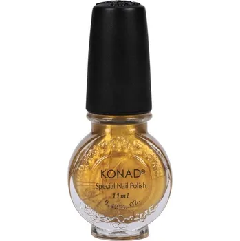 Lak na nehty KONAD lak, zlatý 11ml