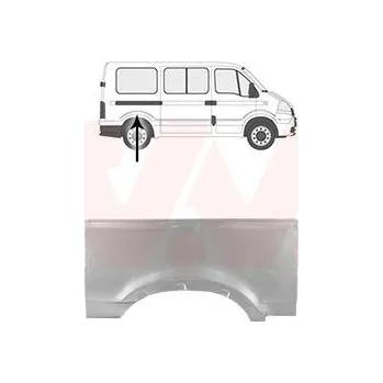 Příslušenství karosérie Boční stěna VAN WEZEL 3798148