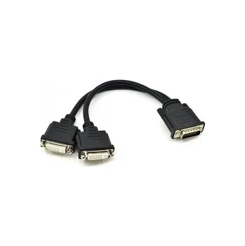 Adaptér k notebooku Adaptér DMS-59 samec na 2xDVI 24+5 samice