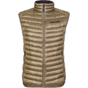 Pánská vesta Hannah Adare Pánská zateplovací péřová vesta 10035916HHX khaki stripe L
