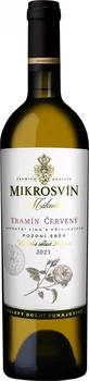 Víno Mikrosvín Tramín červený 2021 pozdní sběr 0,75 l