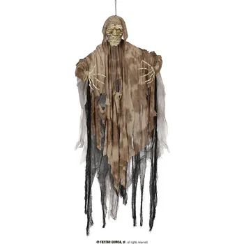 Karnevalový doplněk Guirca Fiestas Španělsko Mumie - závěsné strašidlo se světlem