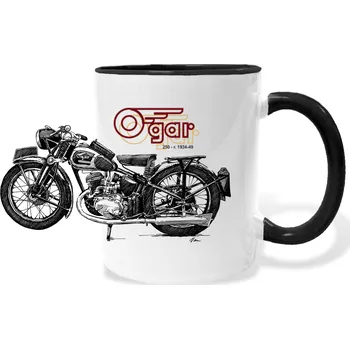 Hrnek - Ogar 250 r. 1934 - 49 Barva: Černá