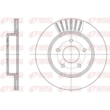 Brzdový kotouč Brzdový kotouč REMSA 61623.10