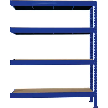 Dílenský regál Přístavek (doplňkový modul) k regálu 4 - policový 200x200x60 800Kg/police + český výrobek