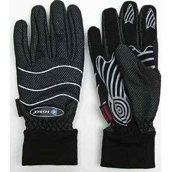 Cyklistické rukavice FORCE rukavice Windster černé - S