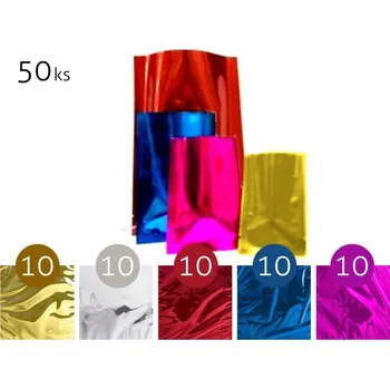 Celofánové sáčky, mix barev, 35x50cm, 50ks/bal.