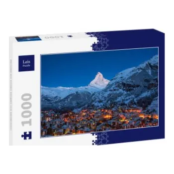 Puzzle Lais Puzzle Zermatt am frühen Morgen mit Matterhorn 1000 Teile – Lais Systeme GmbH (DE)