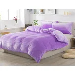 XPOSE® Francouzské mikroplyšové povlečení JORGA Exclusive - levandulové 200x240 cm, 70x90 cm, Mikroplyš + Prodloužená možnost vrácení zboží do 50 dnů