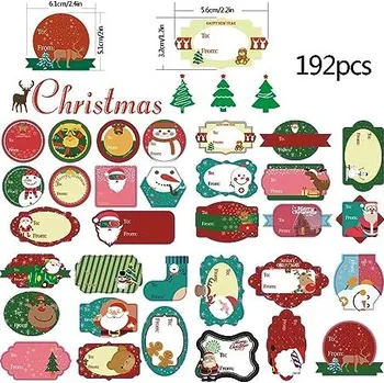 Pveath Vánoční nálepky - věnování