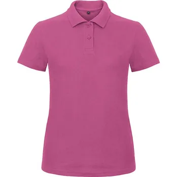 Dámská košile B&C Dámská polokošile PWI11 Fuchsia M