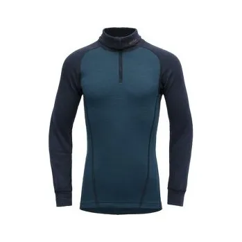 Pánské termoprádlo Devold Duo Active Junior Zip Neck 284A INK modrá 14