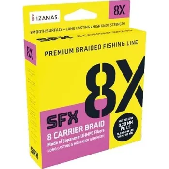 Šňůra Sufix 8X Carrier Braid 0,148mm 7,7kg 135m green
