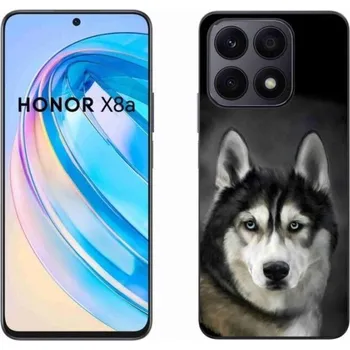Pouzdro na mobilní telefon Gelový obal mmCase na mobil Honor X8a - husky