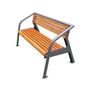 Zahradní lavice Lavička parková s opěradlem obloukovým